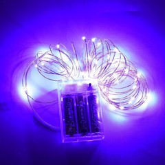 20/100/200 LED Battery Operated Copper Wire String Fairy Lights Decor W/ Remote