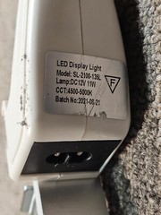(QTY 2) Skyline LED Display light Model SL-2100-135L Lamp 12V DC 11W 4500-5000K