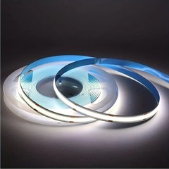 COB LED Strip Lights Flexible Tape Lights Home DIY Lighting Cold White 8mm Wide
