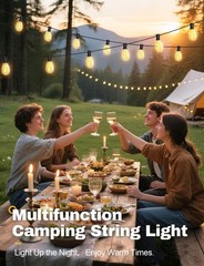 100FT Solar String Lights S14 Shatterproof Bulbs Waterproof for Patio Garden
