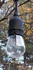 30 Pack S14 Outdoor String Light Bulbs Set 120V 11W Clear Outdoor Patio Vintage