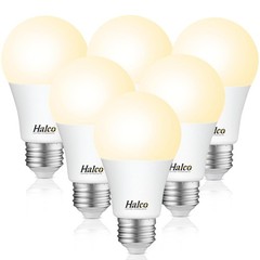 Halco ProLed Led Light Bulbs A19 2 Non Dimmable, Frosted 120V, 60W Equivalent…