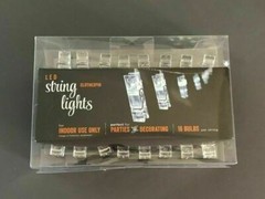 Clothespins String Lights 16-Led Baby Bridal Shower Kids Teens Parties Holiday