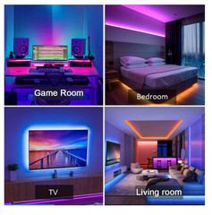 RGB Led Strip Lights 5m 10m 20m 30m Led Room Light with APP Control