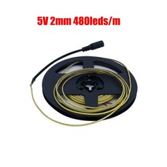 5V 12V 24V COB 480leds/m 5M 16.4ft LED Flexible Strip light Tape Lights Bar Room