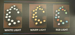 16 Pluggable Waterproof LED Solar String Lights for Ground or Wall