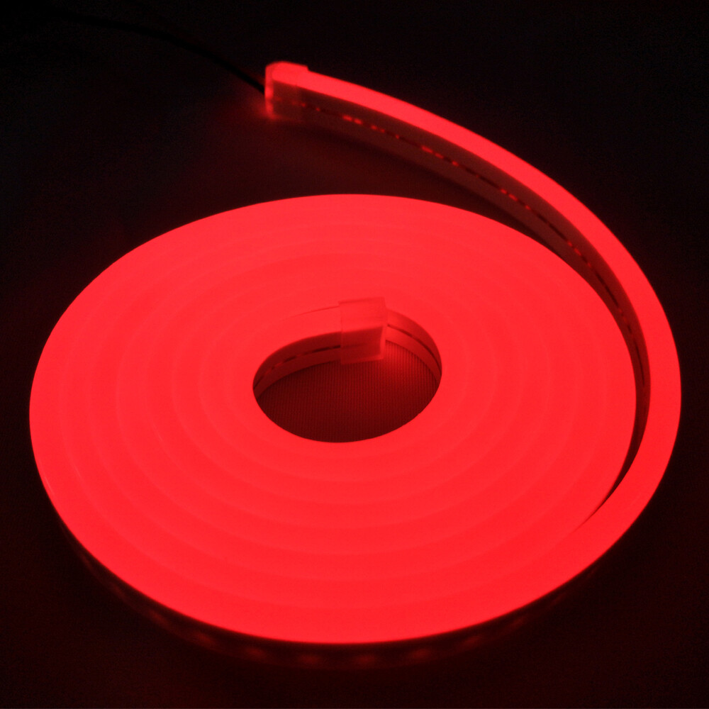 DC12V SMD2835 Flex LED Neon Rope Lights Strip Silicone Tube KTV Car Boat Decor