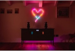 Twinkly Flex White Wire Light Tube, Multicolor, RGB LED, 6.5ft (Pack of 4)