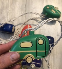 Indoor Kids Bedroom Colored Cars String Lights 91325G1.5D