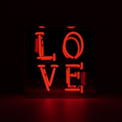 Locomocean – Neon Love Glass Neon Sign Red Locomocean – Love Neon Sign