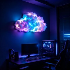 Thunder cloud Light Smart Light Supports Music Synch
