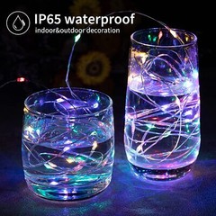 Fairy Lights with Switch 100/200 LED Plug in Copper String Light Christmas Party