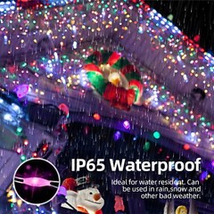 100-300 LED Christmas Solar Fairy Lights Outdoor Solar String Lights Garden Xmas