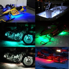 US RGB Led light strip for Cars Inside car Lighting interior Glow music control