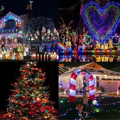 100 LED Fairy String Lights Christmas Tree Wedding Xmas Party Outdoor Home Decor