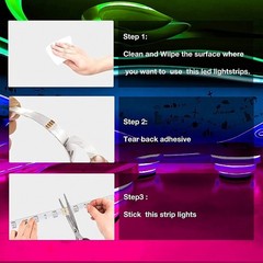 5V USB LED Strip Lights, 24keys Light with App Remote Control, RGB LED Lights