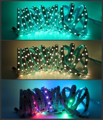 12V WS2811 RGB LED light strip Dream Full color 30led 60LEDs/m Flexible Led Tape