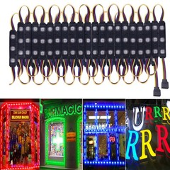 10ft-500ft RGB SMD 5050 3 LED Injection Module Light Strip w/Interface DC 12V