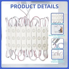 400PCS LED Module White 10000K 1.5W Storefront Lights 12V DC for Letter Signs