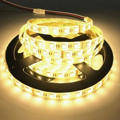 5M 300 LED Strip Lights 3528 5050 SMD RGB Ribbon Tape Roll Waterproof DC 12V