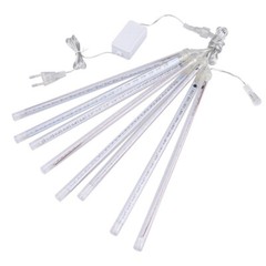 50CM LED Fairy Lights Meteor Shower Rain T8 Tube Christmas Snowfall Tree Outdoor