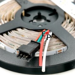5050 WS2812B RGB SMD Flexible Strip light Waterproof 5V 30 60 144 150 300 Leds