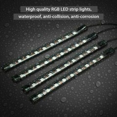 4×9 4×12 LED Car Interior Decor Neon Atmosphere Light Strip With Music Control