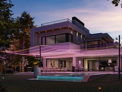 Philips Hue Indoor/Outdoor 26-Foot Festavia String Lights 100 Mini Color LEDs
