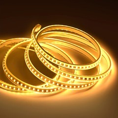 240 LED Strip Lights 174’12VDC 2835 SMD Waterproof Home Decor 3000K Warm White