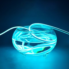 50/100/150/330ft Flex LED Neon Rope Light Strip Party Home Bar Decor Light 110V