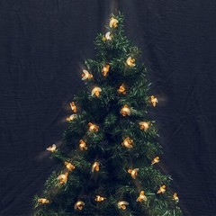 50 LED Solar Powered Bee String Lights Outdoor Yard Garden Decor Waterproof Lamp
