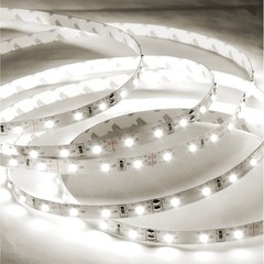 33FT Flexible LED Strip Light w/ Power Supply, Natural White 4000K, SMD 2835 24V