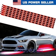 6PCS 12V 12″ 1FT Waterproof LED Strip Light For Motors Car Truck Boat Flexible
