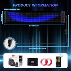 2PCS Devil Eyes Light for Cars，Led Car 23.4in*4.7in