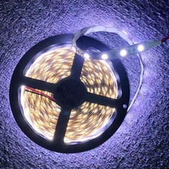 12V Super Bright Cool White 6000K 5050 SMD 300 LED Strip Light Ribbon Tape Lamp