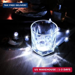 LIHAO 30pcs LED Balloon Lights Mini Round LED Ball Lights, White | Battery Power