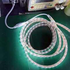 16-328FT 110V 5050 LED Strip Light Outdoor Tube Waterproof LED Rope US Plug Kit