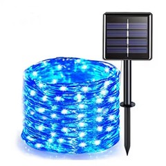100-300 LED Solar Fairy String Light Copper Wire Outdoor Waterproof Garden Decor