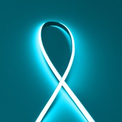 Super Slim 3mm Width COB Tape Lights Ice Blue Color 12V LED Light Strip 480LED/m