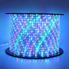 LED Rope Light 50/100/150/300ft Waterproof 110V Garden Outdoor Holiday Lighting