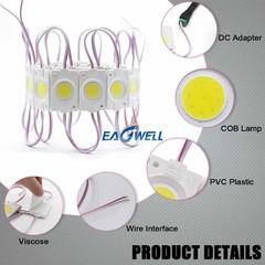Module Injection Waterproof LED Strip Light Sign Storefront 12V LED COB Chip KIT
