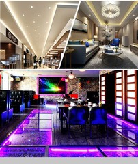 12/24V Flexible COB LED Strip Light 384/528LEDs High Density Tape Car Boat Decor