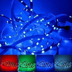 12V 5050 RGB led light strip 6mm width Energy-Saving Flexible Strip Light