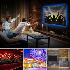 Led light strip for Cars Inside car Lighting interior Glow Color music control