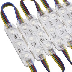 20-400pcs 5050 SMD 3 LED Module Light RGB Waterproof Storefront Window Sign Lamp