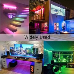 WS2812B 5V 5050 RGB LED Strip 1-5M 30 60 144 150 300 Leds Individual Addressable