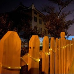 Solar Rope Lights Outdoor Waterproof LED 33ft 100LEd For Garden Yard Fence Parts