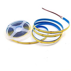 12/24V Flexible COB LED Strip Light 384/528LEDs High Density Tape Car Boat Decor
