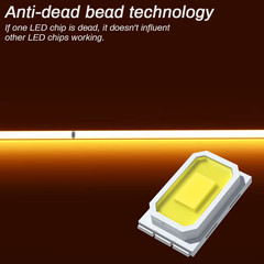 3Mm 5Mm COB LED Strip 12V 24V Dimmable 3000K 4000K 6000K High Density Flexible L