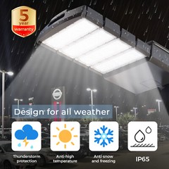 Led Parking Lot Pole Light Fixture 100W 200W 300W Commercial Shoebox Area Light